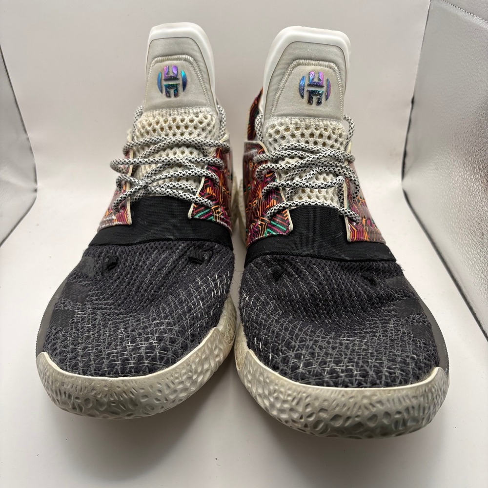 Adidas Harden Vol 2 Vision BHM Mens Basketball Shoes‎ Black Multi AQ0048 Size 13